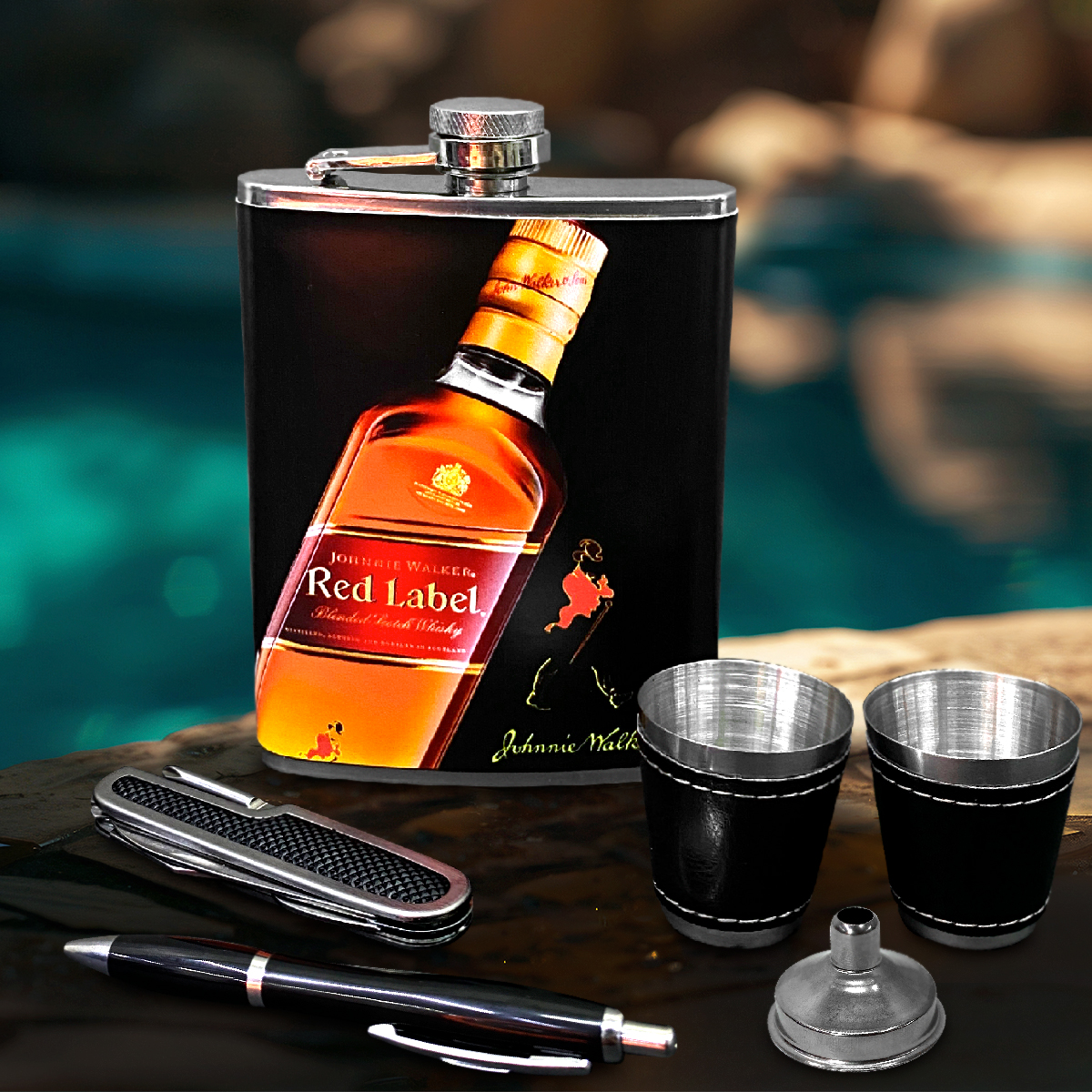 Miniatura 6 de Whiskera Licorera Con Copas MR-19